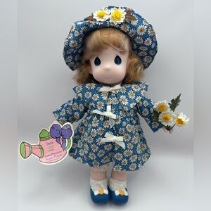 Precious Moments Daisy April #1458 Doll “Where Friendship Blooms Forever”